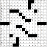 New York Times Crossword Answers Sunday September 1st 2024