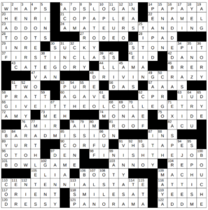 New York Times Crossword Answers Sunday September 8th 2024