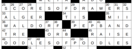 New York Times Crossword Answers Tuesday October 29th 2024