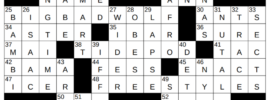 New York Times Crossword Answers Monday November 11th 2024