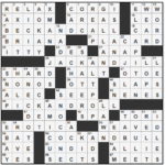 New York Times Crossword Answers Monday November 18th 2024