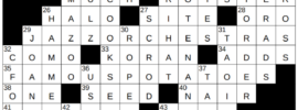 New York Times Crossword Answers Saturday November 16th 2024