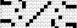 New York Times Crossword Answers Sunday November 10th 2024