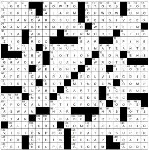 New York Times Crossword Answers Sunday November 10th 2024