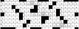 New York Times Crossword Answers Sunday November 3rd 2024