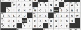 New York Times Crossword Answers Thursday November 14th 2024