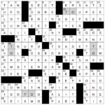 New York Times Crossword Answers Thursday November 7th 2024