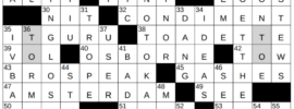 New York Times Crossword Answers Thursday November 7th 2024