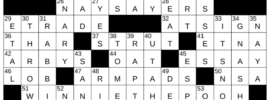 New York Times Crossword Answers Tuesday November 12th 2024