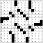 New York Times Crossword Answers Tuesday November 19th 2024